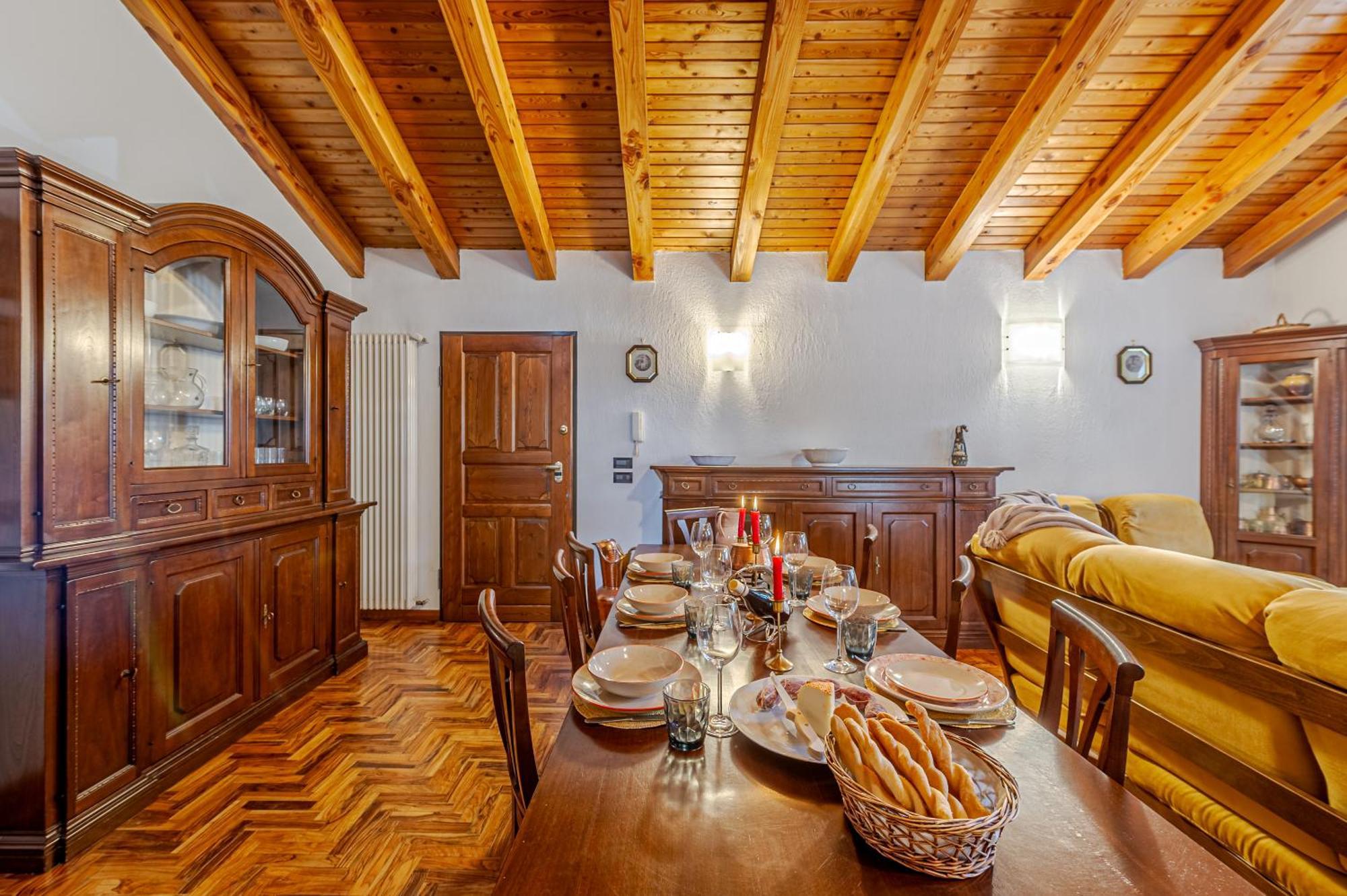Casa Beatrice - Wifi, Parcheggio E Vista Montagna - Cour 0231 Daire Courmayeur Dış mekan fotoğraf